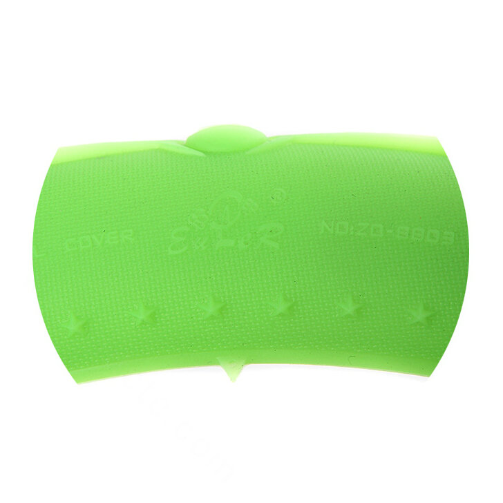 Cooling Colorful Green Rubber Car Steering Wheel Cover 15 Inch 38CM - Green