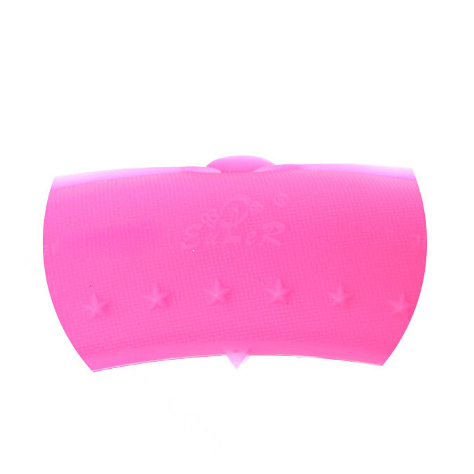 Cooling Colorful Green Rubber Car Steering Wheel Cover 15 Inch 38CM - Pink