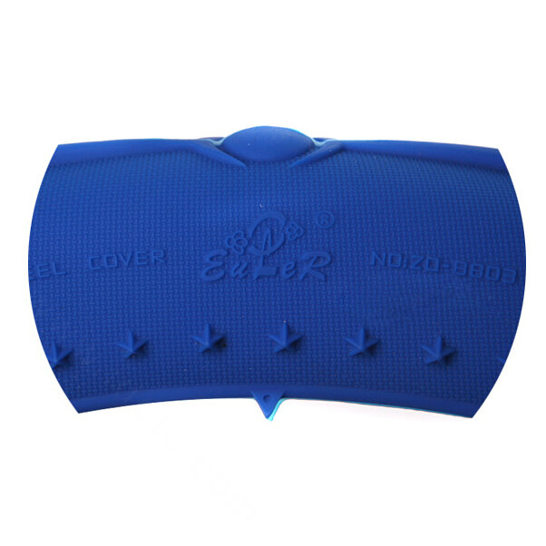 Cooling Colorful Green Rubber Car Steering Wheel Cover 15 Inch 38CM - Purple