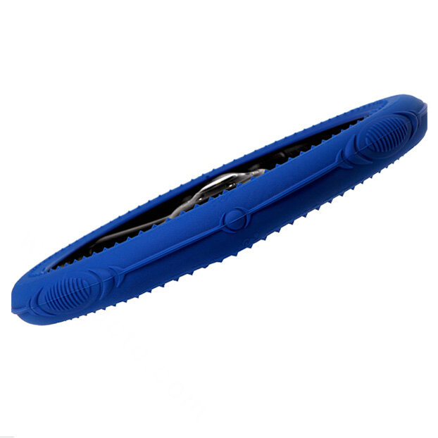 Cooling Man Camo Colorful Green Rubber Car Steering Wheel Cover 15 Inch 38CM - Grey