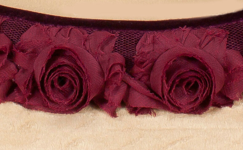 Exquisite Diamond Car Steering Wheel Wrap Cotton 15 Inch 38CM - Beige