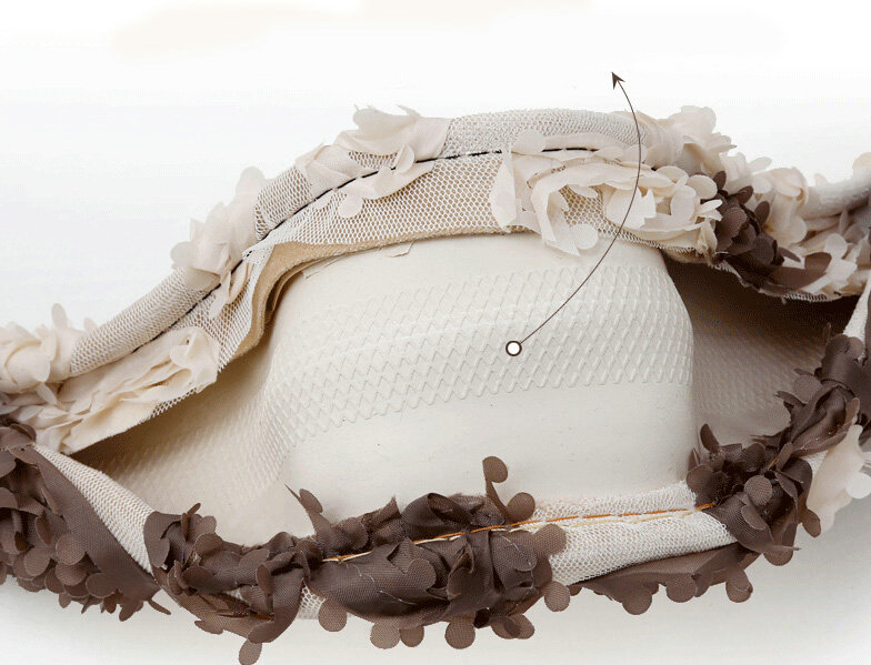 Flower Car Steering Wheel Cover Bud Silk Fiber Cloth 15 Inch 38CM - Purple