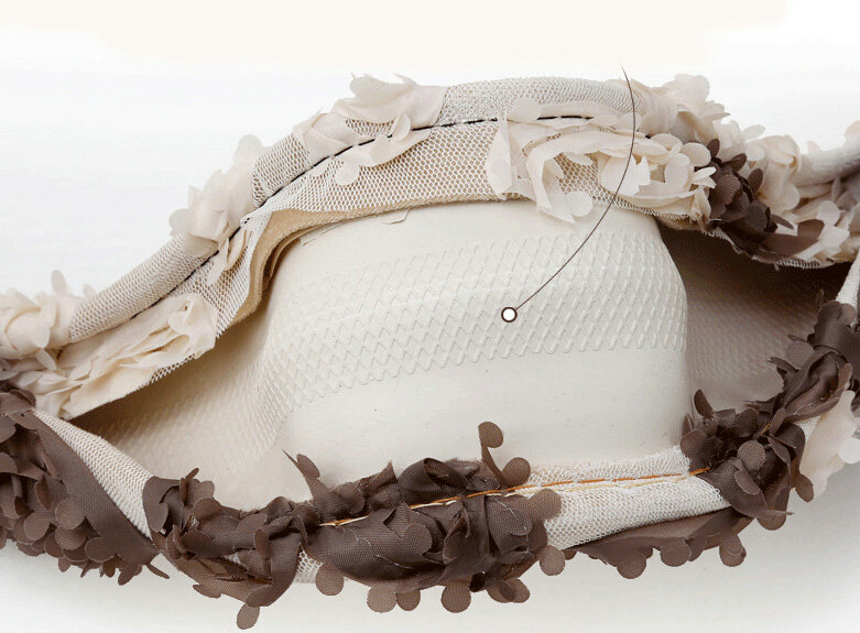 Flower Car Steering Wheel Cover Rose Bud Silk Fiber Cloth 15 Inch 38CM - Purple