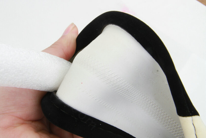 Fringe Auto Steering Wheel Wrap Velvet 15 Inch 38CM - Purple