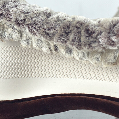 Personalized Auto Steering Wheel Covers Velvet 15 Inch 38CM - Black