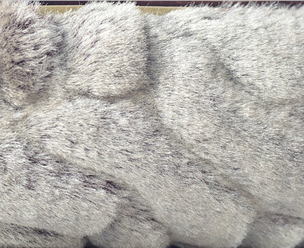 Personalized Auto Steering Wheel Covers Velvet 15 Inch 38CM - Brown