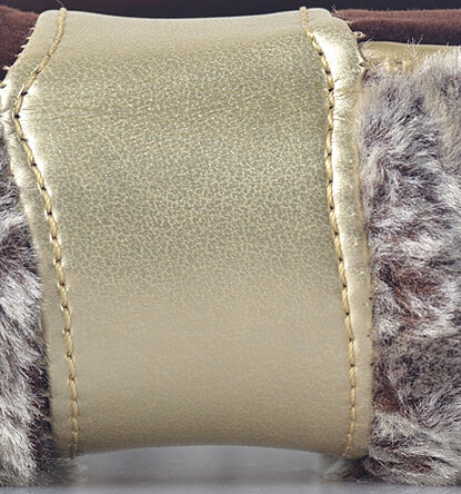 Personalized Auto Steering Wheel Wrap Velvet 15 Inch 38CM - Brown