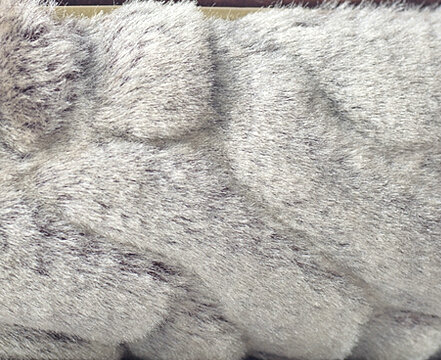 Personalized Auto Steering Wheel Wrap Velvet 15 Inch 38CM - Grey