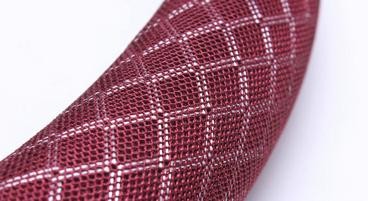 Classic Car Steering Wheel Covers Ice Silk PU Leather 15 Inch 38CM - Red