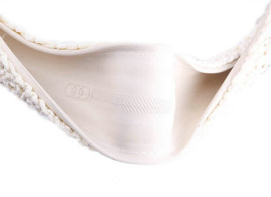 Discount Beaded Car Steering Wheel Cover Ice Silk 15 Inch 38CM - Yellow