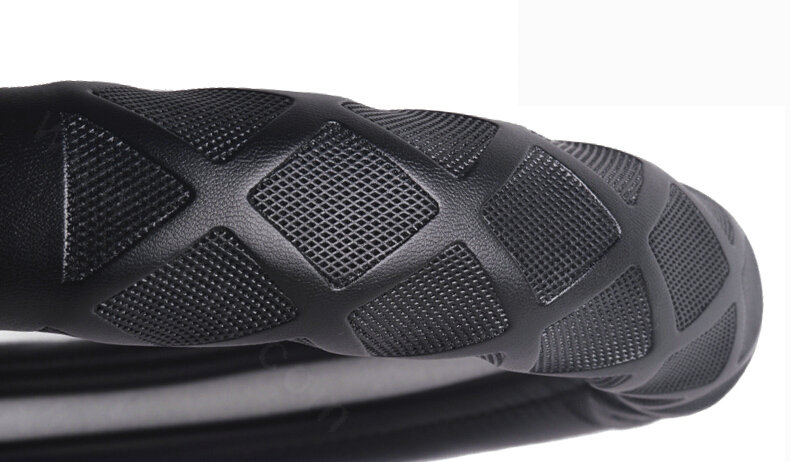 Unique Auto Steering Wheel Covers Sheepskin Leather 15 Inch 38CM - Beige