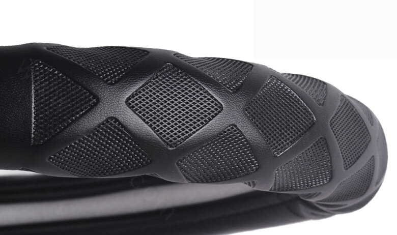 Unique Auto Steering Wheel Covers Sheepskin Leather 15 Inch 38CM - Brown