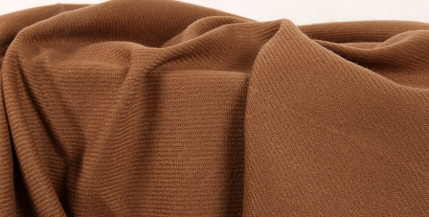 Fashion Tassels Women Scarf Shawl Winter Warm Wool Solid Panties 206*60CM - Coffee