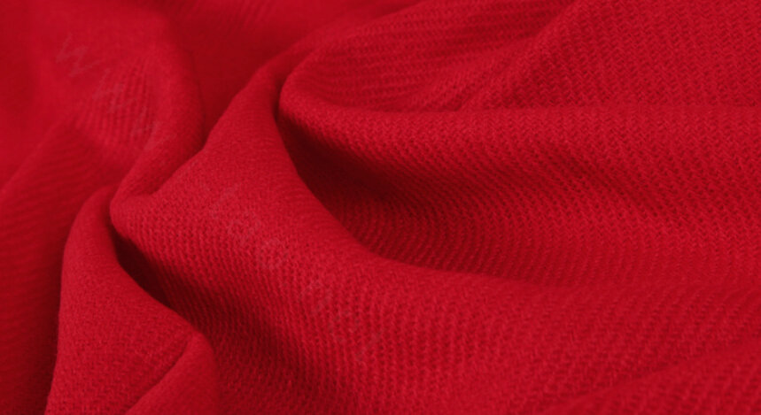 Fashion Tassels Women Scarf Shawl Winter Warm Wool Solid Panties 206*60CM - Red