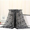 Fashion Women Print Bamboo Fiber Scarves Wraps Scarf Shawl 180*90CM - Black