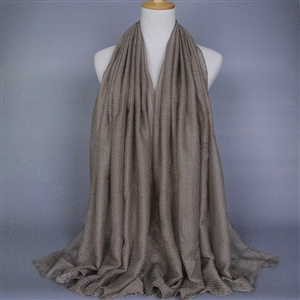 Good Solid Women Scarf Dot Bamboo Fiber Warm Scarves Wraps 180*95CM - Beige