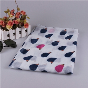 Pretty Chiffon Scarf Shawls Winter Women Polka Dot Print Solid Scarves 180*90CM - White