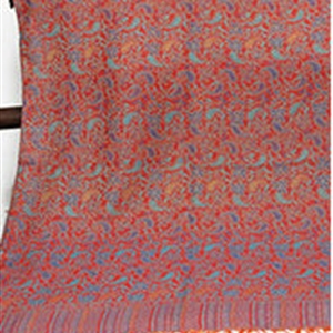 Print Scarf Shawls Women Pashmina Winter Warm Cotton Panties 170*70CM - Dark Red