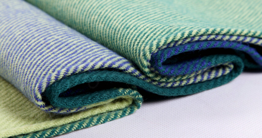 Tassels Plaid Women Scarf Shawl Winter Warm Wool Panties 210*65CM - Green