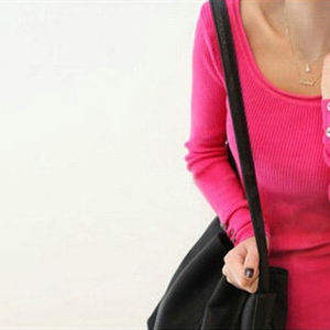 Winter Sweater Solid Tight Shirt Womens Stretch Thick - Rose
