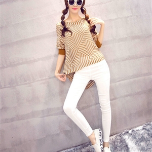 Winter Sweater Thin Women Crocheted Novelty Hollow Sexy Irregular - Khaki