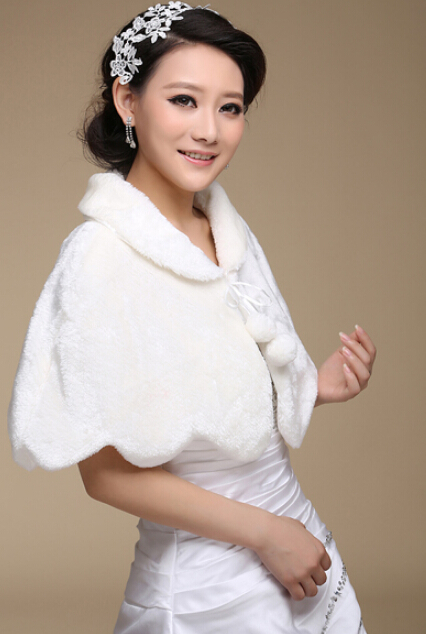 Cute Bridal Cashmere Scarf Shawls Women Winter Warm Solid Panties 100*50CM - White