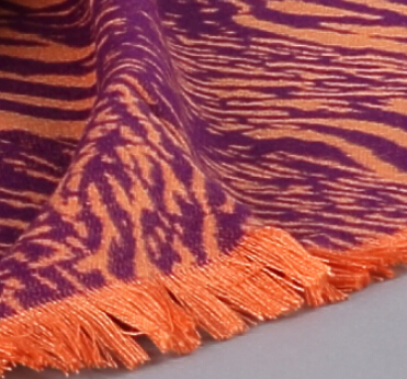 Free Zebra Print Scarves Wrap Women Winter Warm Cashmere 180*60CM - Rose