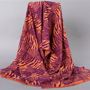 Free Zebra Print Scarves Wrap Women Winter Warm Cashmere 180*60CM - Rose