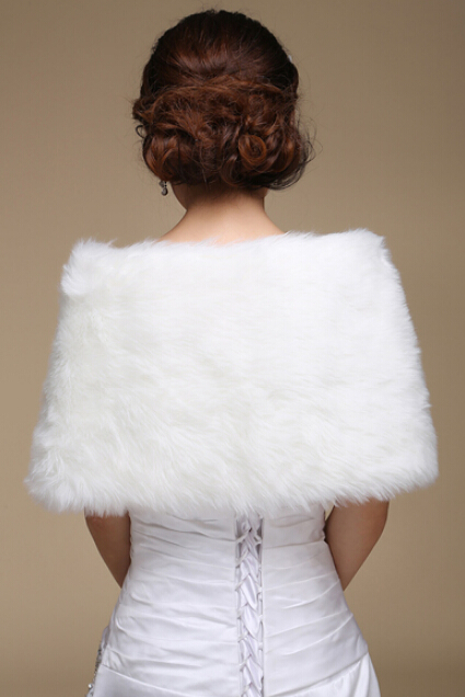 Funky Bridal Pearl Rabbit Wool Scarf Shawls Women Winter Warm Solid Panties 100*30CM - White