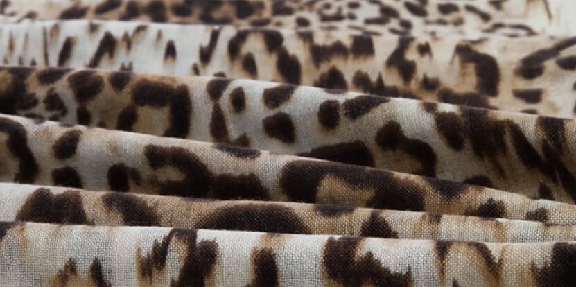 Quality Leopard Print Scarf Shawls Women Winter Warm Wool Panties 200*70CM - Brown