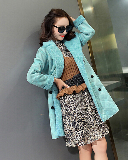 Elegant Dresses Winter Leopard Print Women Long Sleeve Ruffle Chiffon - Brown