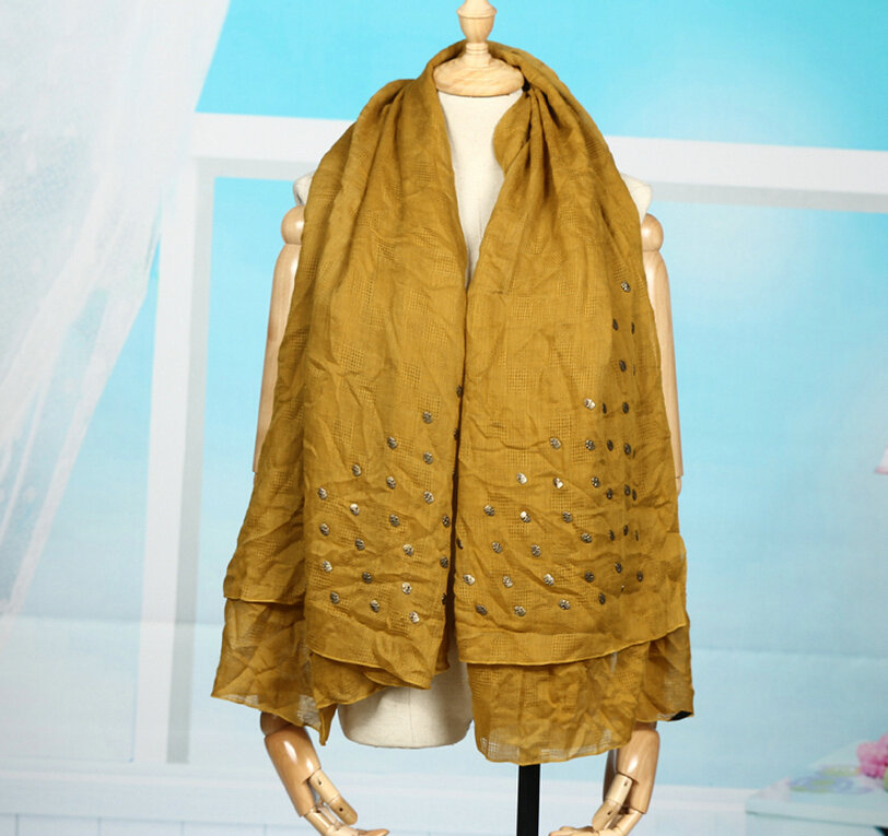 Classic Skull Scarf Scarves For Women Winter Warm Cotton Panties 160*160CM - Curcumin