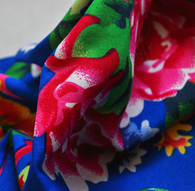 National Style Print Beaded Scarf Scarves For Women Winter Warm Cotton 190*31CM - Green