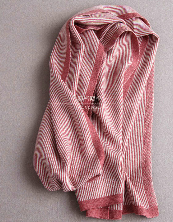 Popular Fringe Scarves Wraps Women Winter Warm Wool Panties 195*30CM - Red