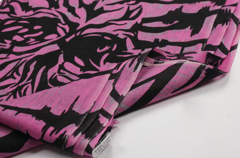 Unique Skull Scarves Wraps Women Winter Warm Wool Panties 200*70CM - Purple