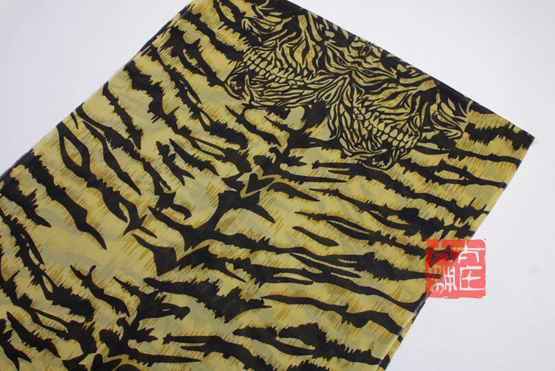 Unique Skull Scarves Wraps Women Winter Warm Wool Panties 200*70CM - Yellow