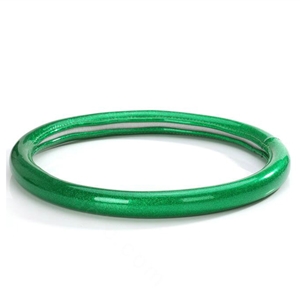 Fashion Women Glitter PU Leather Auto Steering Wheel Covers 15 inch 38CM - Green