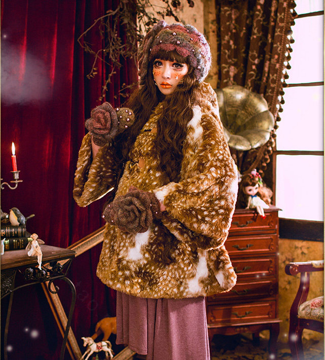 New Sweety Pearl Flower Knitted Wool Hats Girls Winter Warm Lace Beret Caps - Color