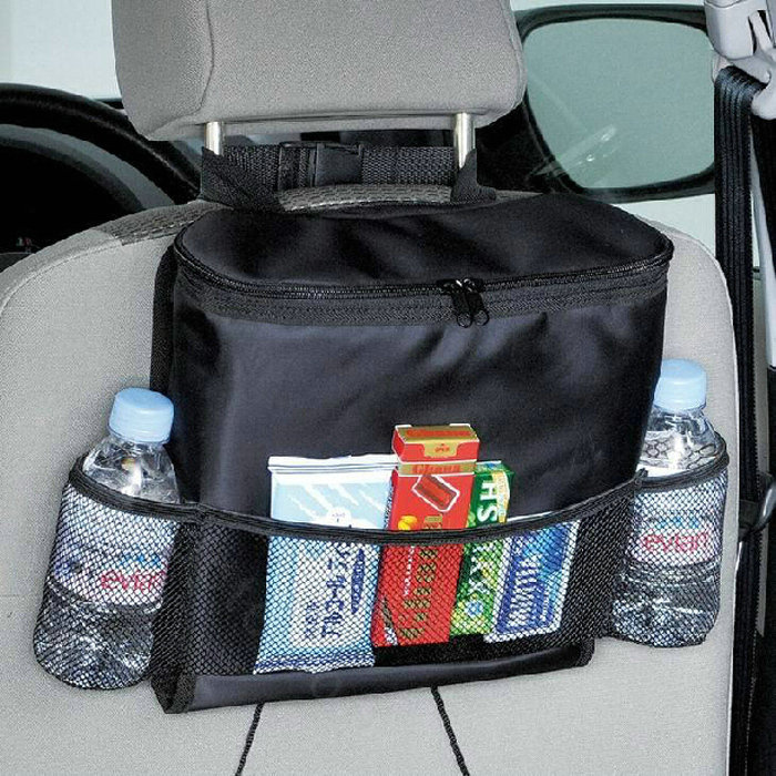 Hot Sell Car Covers Seat Insulated Food Storage Container Basket Stowing Tidying Bags - Black