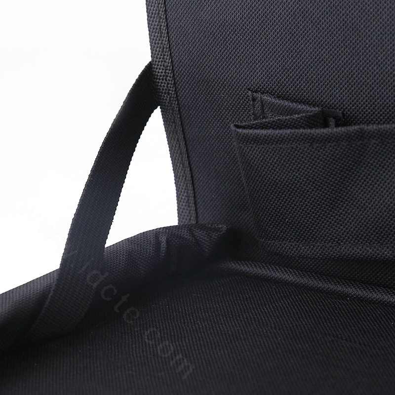 Multifunctional Folding Tray Car Back Seat Organizer Laptop Holder Dining Table Storage Bag - Black