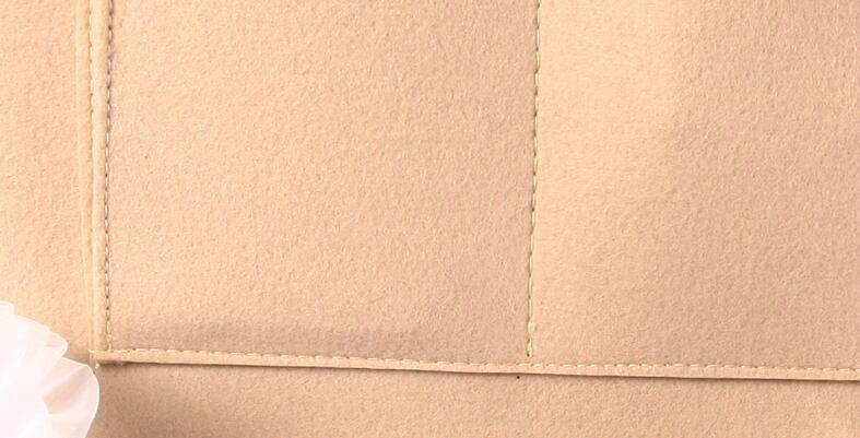 New Waterproof Felt Car Seat Back Organizer Holder Pocket Hanger Storage Bag - Beige