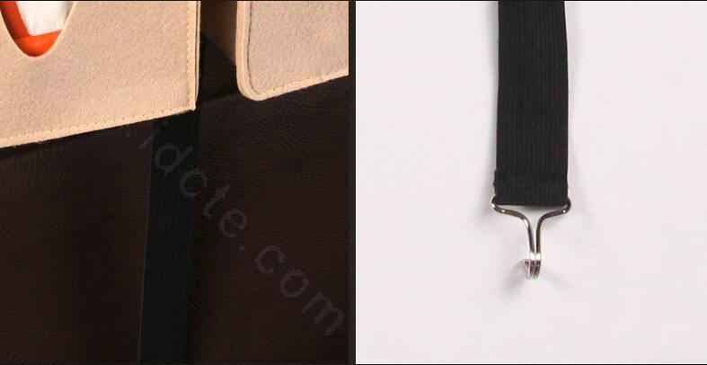 New Waterproof Felt Car Seat Back Organizer Holder Pocket Hanger Storage Bag - Beige