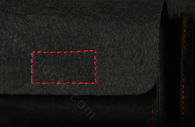 New Waterproof Felt Car Seat Back Organizer Holder Pocket Hanger Storage Bag - Black