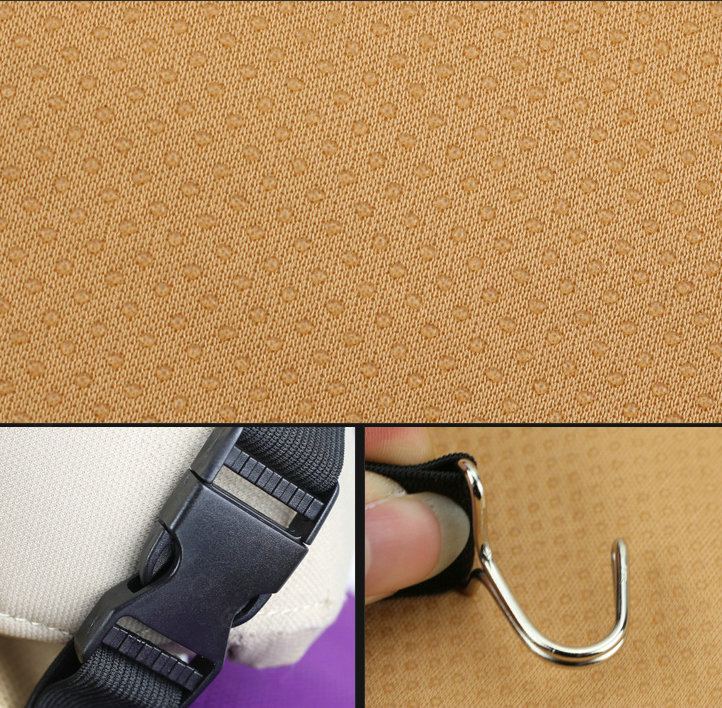 Crystal Camellia Leather Car Seat Cushion Universal Women Auto Seat Covers 10pcs Sets - Black