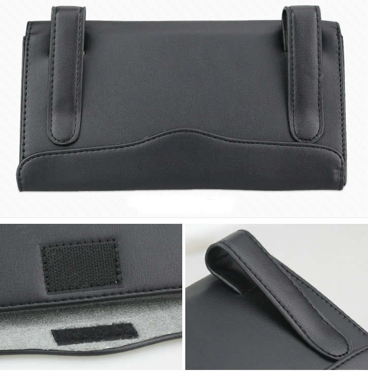 Crystal Flower Leather Car Tissue Box Holder Case Hanging Auto Sun Visor Tissue Bag - Black