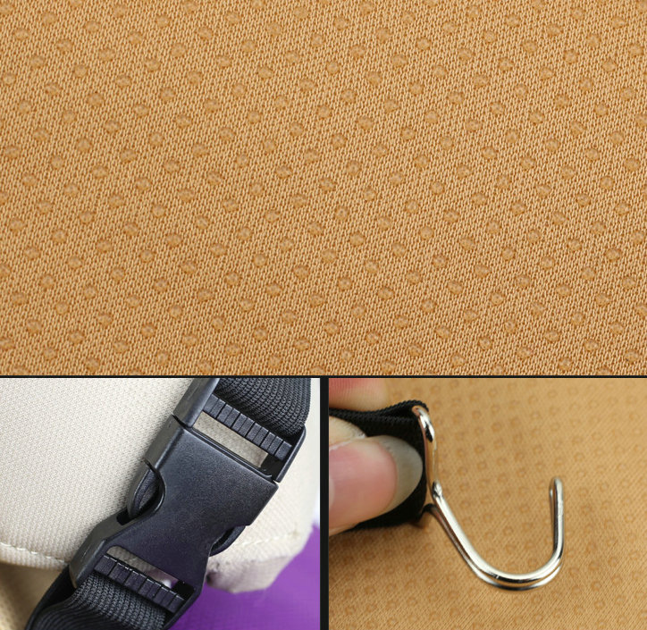 Crystal Leather Car Seat Cushion Universal Auto Seat Covers 10pcs Sets Free Shipping - Pink