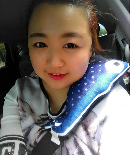 Personalized Whale Plush Car Safety Seat Belt Covers Shoulder Pads 2pcs - Blue