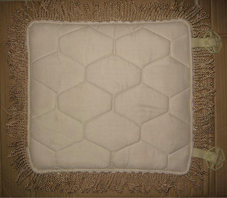 Tassels Badgers leather Car Front Seat Cushion Universal Auto Whole Fur Pads 1pcs - Black Brown