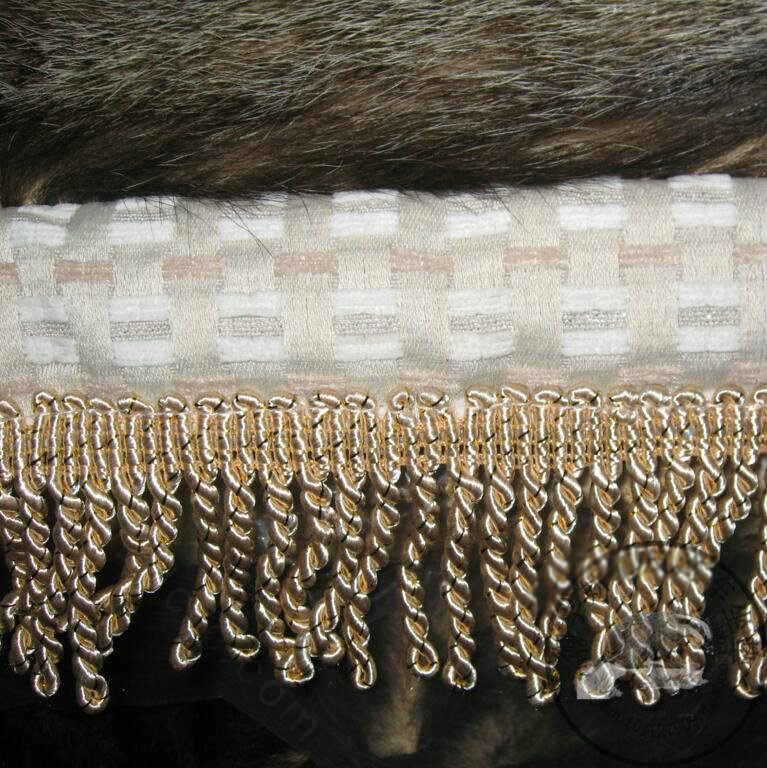 Tassels Badgers leather Car Front Seat Cushion Universal Auto Whole Fur Pads 1pcs - Black Brown