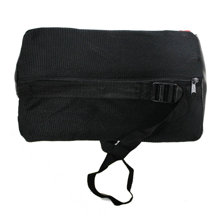 UK British Flag Print Car Neck Pillows Headrest PU Leather Auto Interior Decoration 1pcs - Black